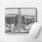 Silberbergwerk von La Croix-Zusatz-Bergwerken, Mousepad (Mit Mouse)