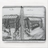 Silberbergwerk von La Croix-Zusatz-Bergwerken, Mousepad (Vorne)