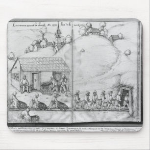 Silberbergwerk von La Croix-Zusatz-Bergwerken, Mousepad