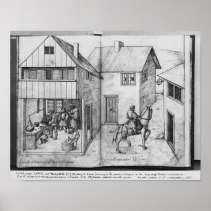 Silberbergwerk von La Croix-Zusatz-Bergwerken, Poster