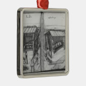 Silberbergwerk von La Croix-Zusatz-Bergwerken, Silbernes Ornament (Rechts)