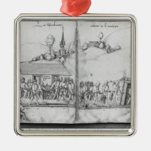 Silberbergwerk von La Croix-Zusatz-Bergwerken, Silbernes Ornament