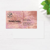 Silberbesteck-Logo | Textur-Hintergrund (Schreibtisch)