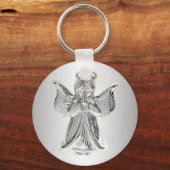 Silberbetengel Schlüsselanhänger (Vorderseite)