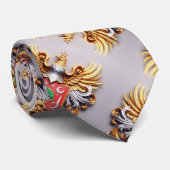 Silberbinde Krawatte (Gerollt)