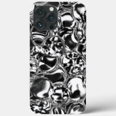 Silberblasen mit Glas- oder Metalltönchen Case-Mate iPhone Hülle (Rückseite)
