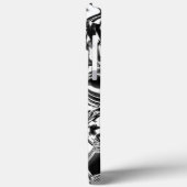 Silberblasen mit Glas- oder Metalltönchen Case-Mate iPhone Hülle (Rückseite / Links)