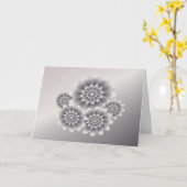 Silberblätterstrauch Karte (Gelbe Blume)