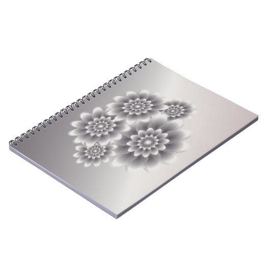 Silberblätterstrauch Notizblock (Linke Seite)