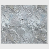 Silberblau Geschenkpapier (Flach)