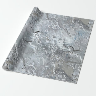 Silberblau Geschenkpapier