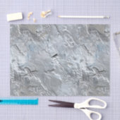 Silberblau Seidenpapier (Handwerk)