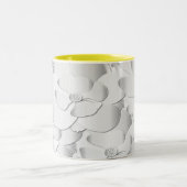 Silberblüte Zweifarbige Tasse (Mittel)