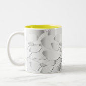 Silberblüte Zweifarbige Tasse (Links)