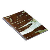 Silberbraun, Naturbaumbraut Notizblock (Rechte Seite)