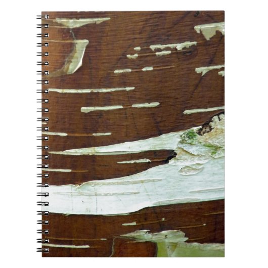 Silberbraun, Naturbaumbraut Notizblock (Vorderseite)