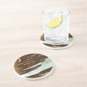 Silberbraun, Naturbaumbraut Untersetzer (Seite)