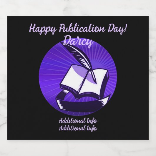 Silberbuch Schaumweinetikett (Einzelnes Label)