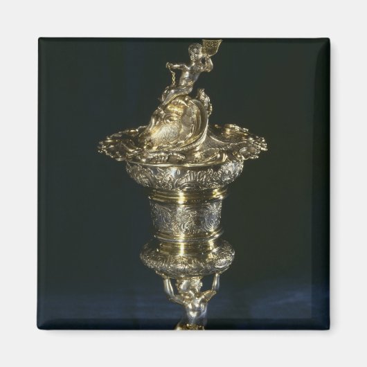 Silbercup aus Augsburg Magnet (Vorne)