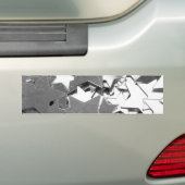 Silberdekorative Sterne Autoaufkleber (Auf Auto)