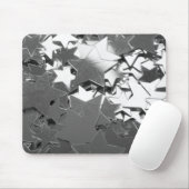 Silberdekorative Sterne Mousepad (Mit Mouse)