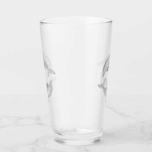 Silberdelphine Glas (Rechts)