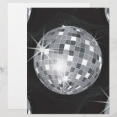 Silberdiskoball Briefkopf (Vorne/Hinten)