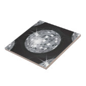 Silberdiskoball Fliese (Seite)