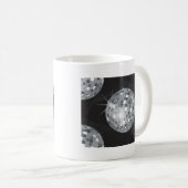 Silberdiskoball Kaffeetasse (VorderseiteRechts)