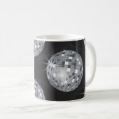 Silberdiskoball Kaffeetasse (VorderseiteRechts)
