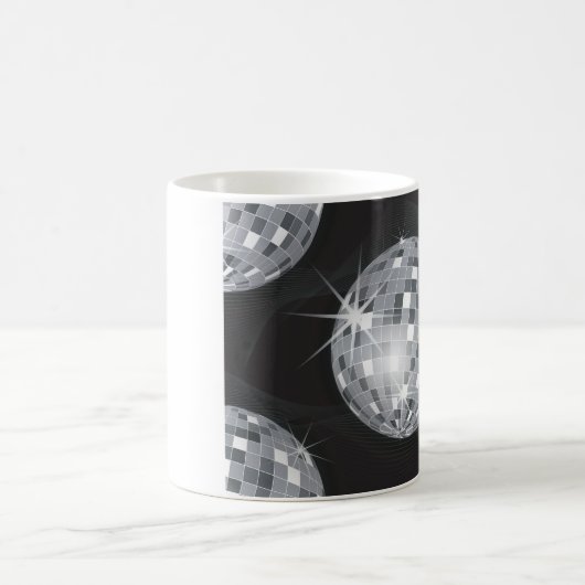 Silberdiskoball Kaffeetasse (Mittel)