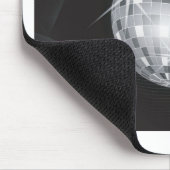 Silberdiskoball Mousepad (Ecke)