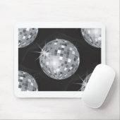 Silberdiskoball Mousepad (Mit Mouse)