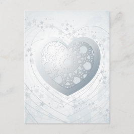 Silberes Herz, Postkarte