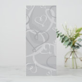 Silberes Herzmuster (Stehend Vorderseite)