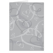 Silberes Herzmuster (Vorne)