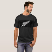Silberfahne (Neuseeland) T-Shirt (Vorne ganz)