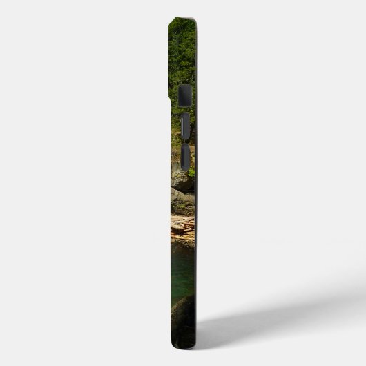 Silberfälle am Monte Rainier Nationalpark Case-Mate iPhone Hülle (Rückseite / Links)