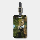 Silberfälle am Monte Rainier Nationalpark Gepäckanhänger (Vorderseite vertikal)