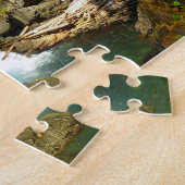 Silberfälle am Monte Rainier Nationalpark Puzzle (Seite)