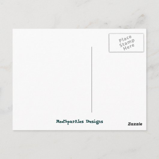 Silberfälle Postkarte (Rückseite)