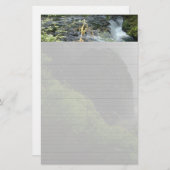 Silberfallnotiz Briefpapier (Vorne/Hinten)