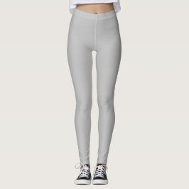 Silberfarbene massive Ausführung Leggings