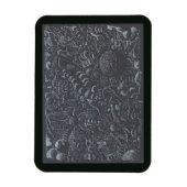 Silberfarbenlandschaft Darkworld Magnet (Vertikal)