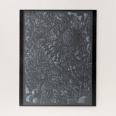 Silberfarbenlandschaft Darkworld Puzzle (Vertikal)