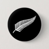 Silberfarnflagge (NZ) Button (Vorderseite)