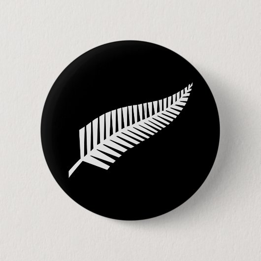 Silberfarnflagge (NZ) Button (Vorderseite)