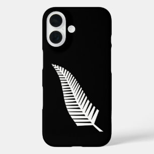 Silberfarnflagge (NZ) iPhone 16 Hülle