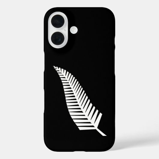 Silberfarnflagge (NZ) Case-Mate iPhone Hülle (Rückseite)