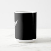 Silberfarnflagge (NZ) Kaffeetasse (Mittel)